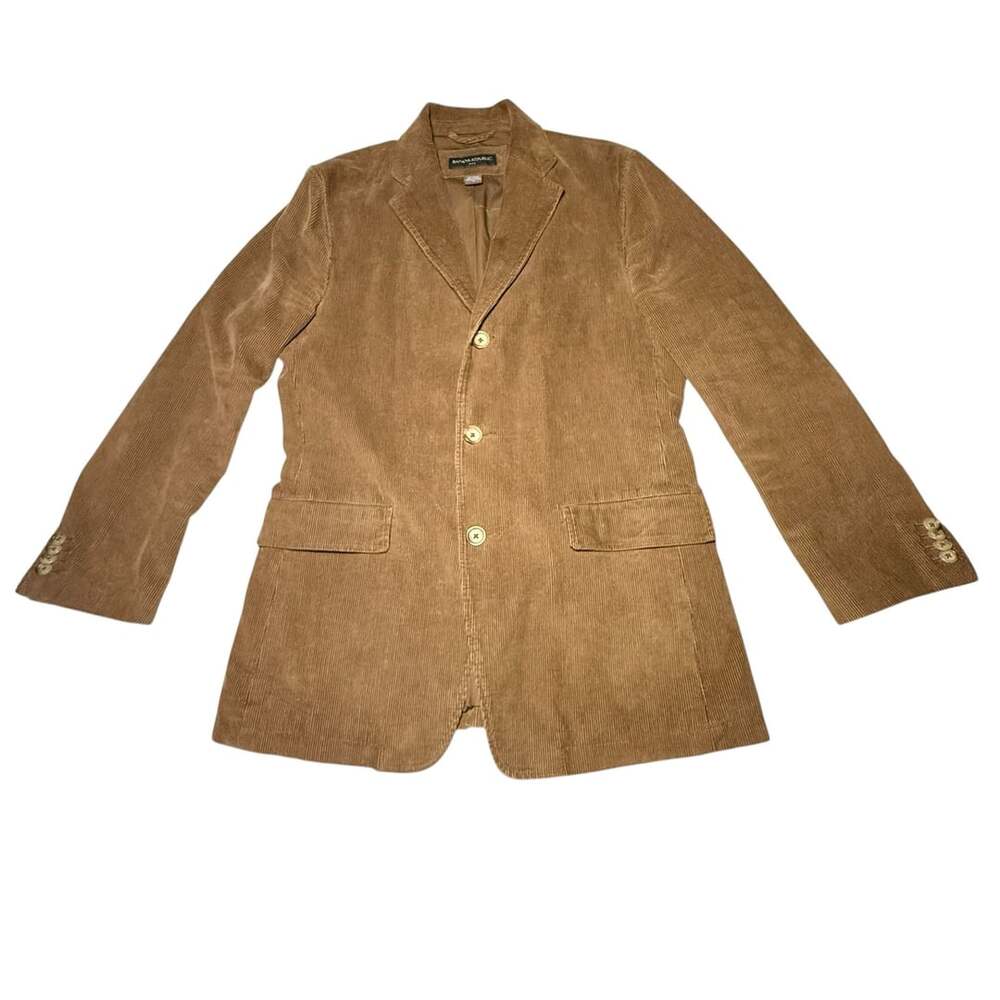 Banana Republic Corduroy Blazer Size M Brown Cotton Jacket